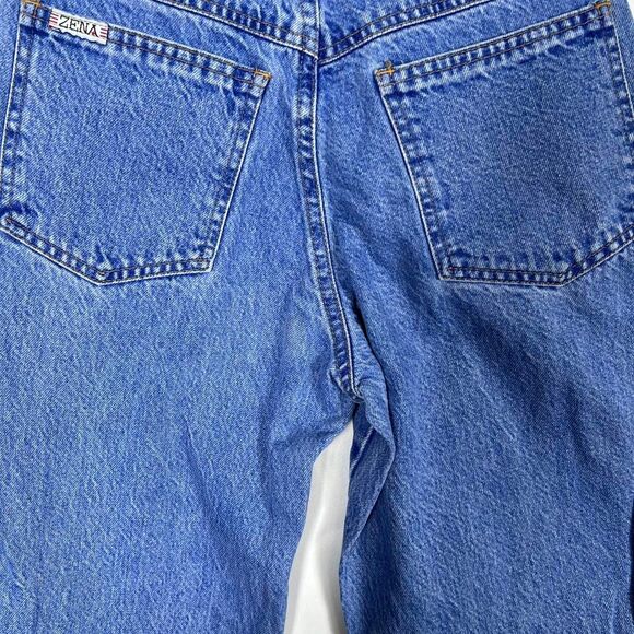 Vintage 90s ZENA Jeans High Waist Mom Tapered Denim Size 5 - Picture 6 of 8